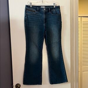 Athleta Dark Blue Flare Jeans